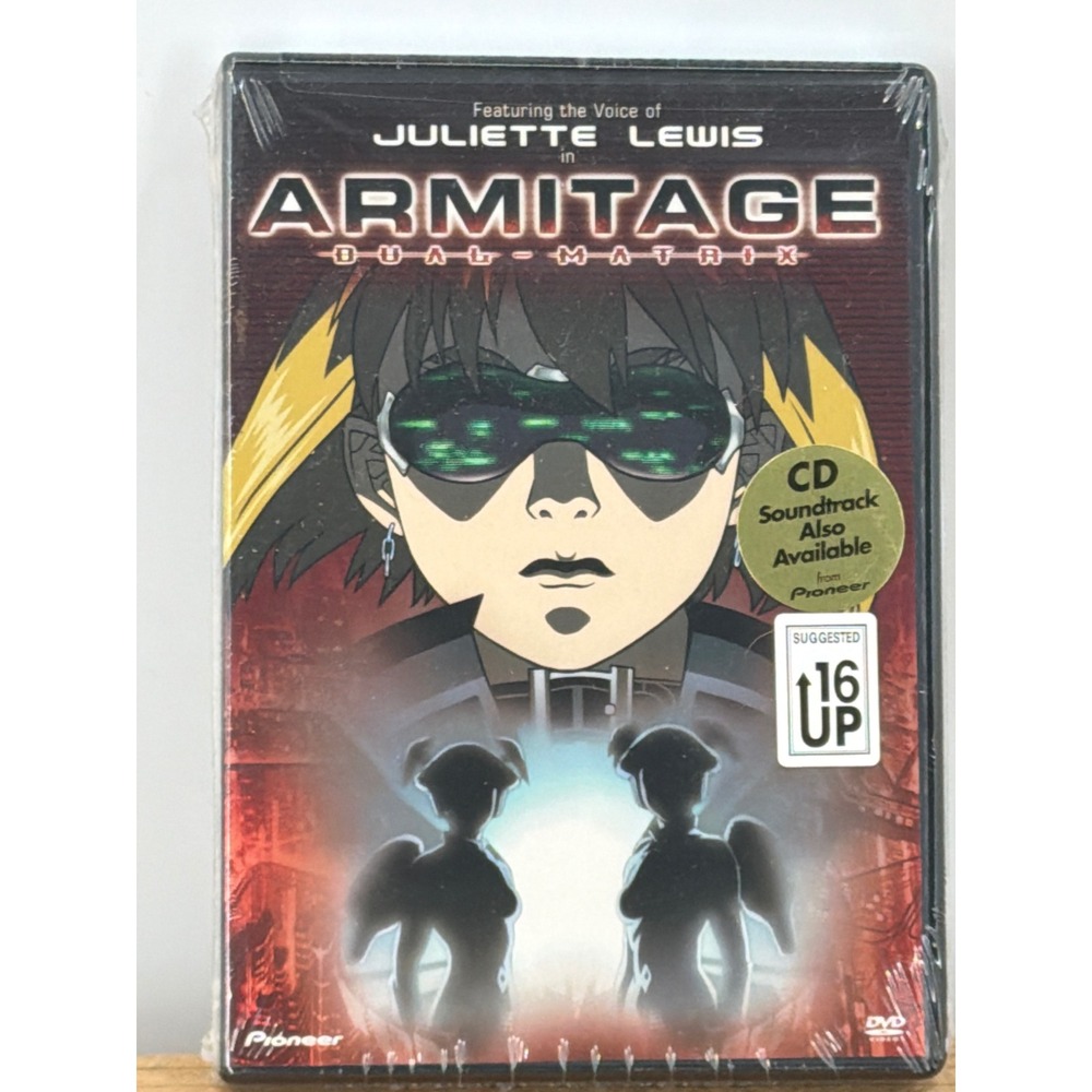 Armitage Dual-Matrix DVD Anime Juliette Lewis Pioneer Cyberpunk Sci-Fi New